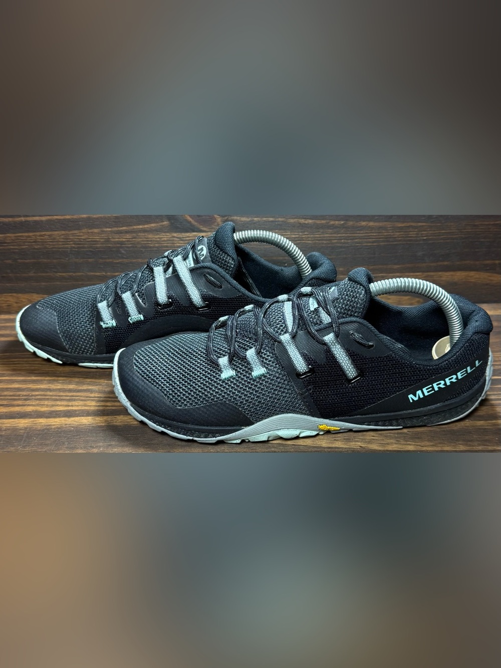 Merrell Trail Glove 6 Women’s Size 9 Shoes Black Grey Athletic Sneakers